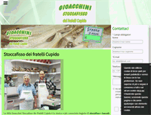 Tablet Screenshot of gioacchinistoccafisso.com